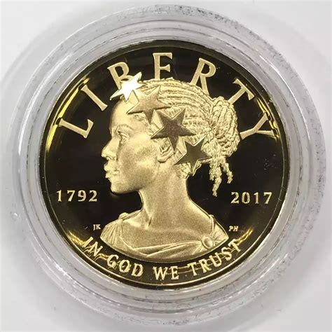 2017 W American Liberty 225th Anniversary 1 Oz Proof 100 Gold Coin Us