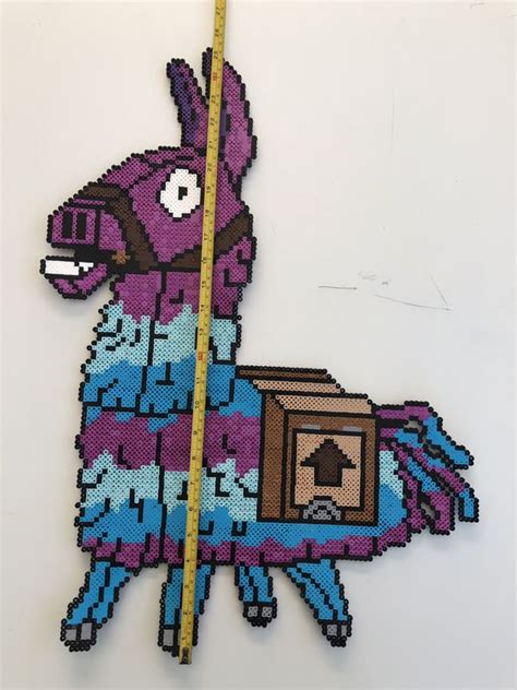 Fortnite Llama Perler Beads