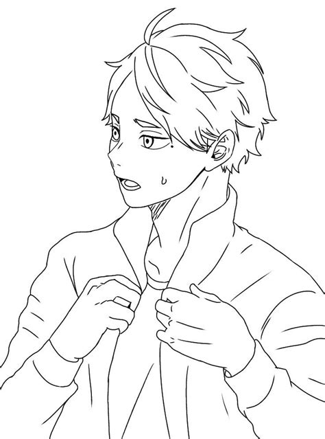 How To Draw Koushi Sugawara From Haikyuu Drawingtutorials101 Artofit