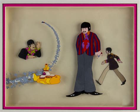 The Beatles "Yellow Submarine" Animation Cel. - Van Eaton Galleries