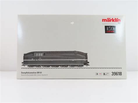 Märklin H0 39618 Ånglokomotiv 1 BR 61 brittisk zon Henschel