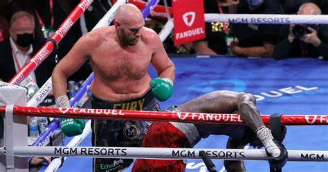 Tyson Fury Told Epic Deontay Wilder Fight Wasnt A Boxing Match