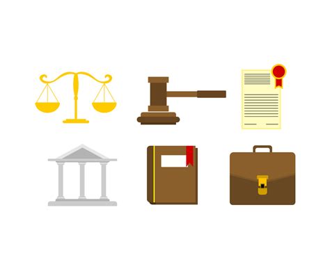 Law Icons Vector Vector Art And Graphics