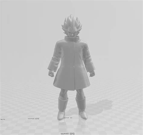 Vegeta Sab Jacket D Model D Model D Printable Cgtrader