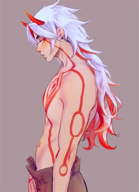 Horny Roommate Itto Nsfw Ai Character Male Non Human