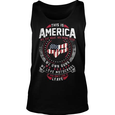 This Is America We Eat Meat We Drink Beer We Own Guns Shirt Hoodie Sweater Longsleeve T Shirt