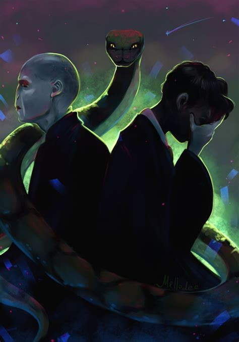 Tom Riddle And Harry Potter Fan Art