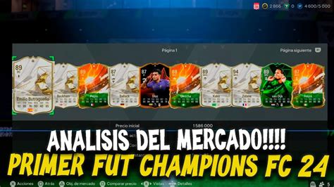 SUBIDA DEL MERCADO CUANDO COMPRAR PRIMER FUT CHAMPIONS En EA SPORTS