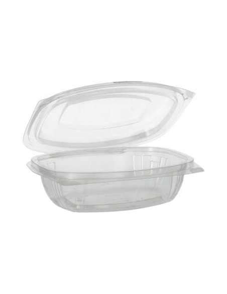 Envases Tapa Bisagra Biopl Stico Pla Transparente Ml