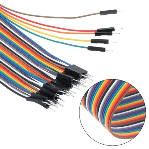 Cm Female To Female Breadboard Jumper Dupont Mm P Cable Pcs