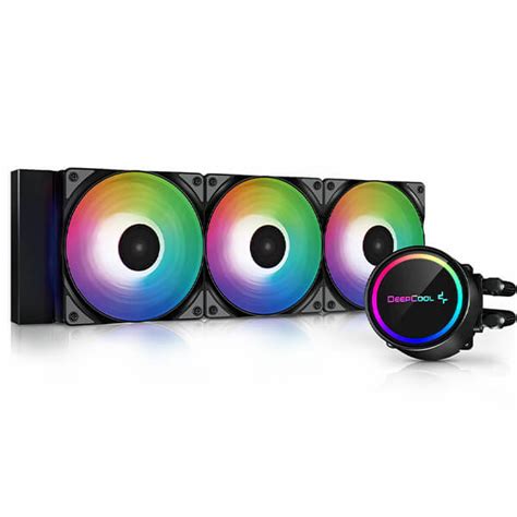 DEEPCOOL GAMMAXX L360 A-RGB AIO LIQUID CPU COOLER - BLACK | Midas ...