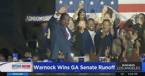 Raphael Warnock Projected As Winner Of Georgia Senate Runoff Election