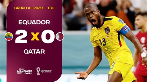 Live Catar X Equador Abertura Copa Do Mundo Youtube