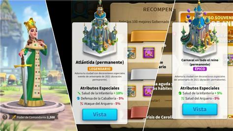 EVENTOS ANIVERSARIO Y ZENIT DE PODER RISE OF KINGDOMS ESPAÑOL YouTube