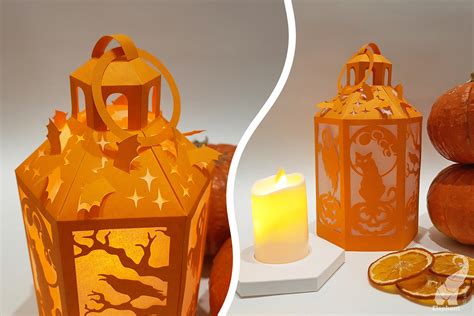 Halloween Paper Lantern Template Behance