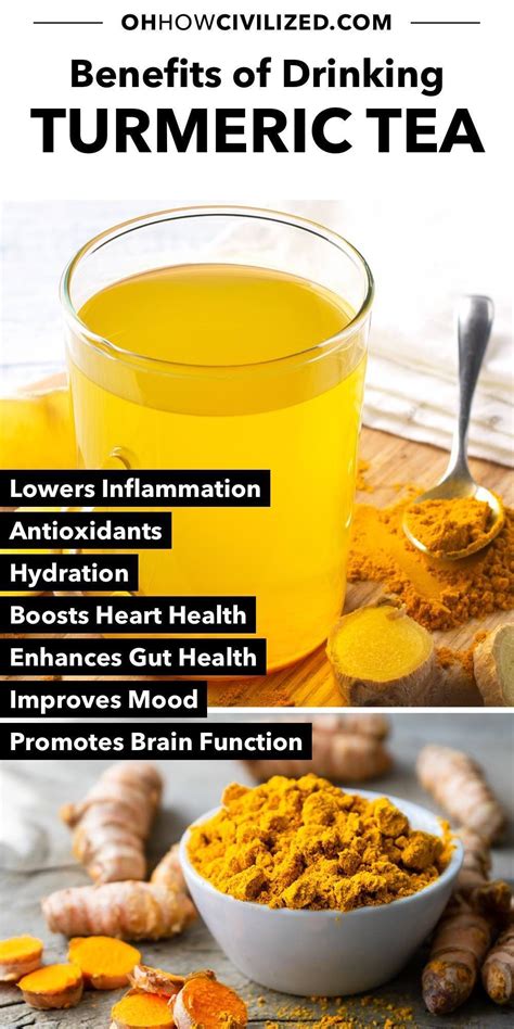 7 Benefits Of Drinking Turmeric Tea Oh How Civilized In 2024 Tea