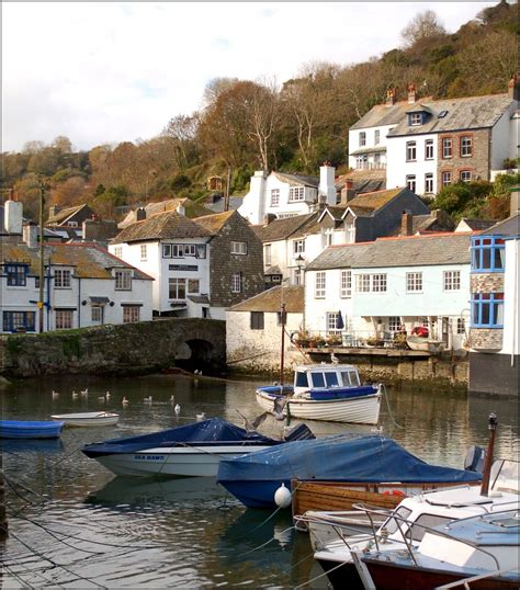 Polperro The Delightful Small Harbour At Polperro In South Flickr