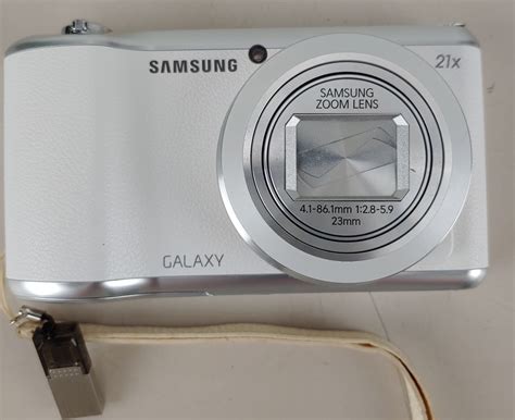 samsung galaxy camera  touch screen  zoom mp wifi white ek