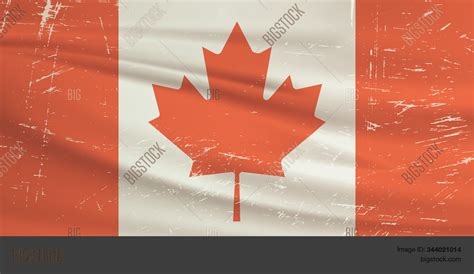 Grunge Canada Flag. Vector & Photo (Free Trial) | Bigstock