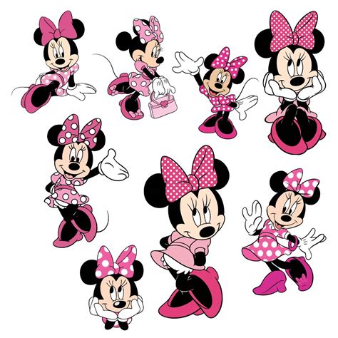 Naklejki Na Ciane Du E Myszka Minnie Disney Z Erli Pl