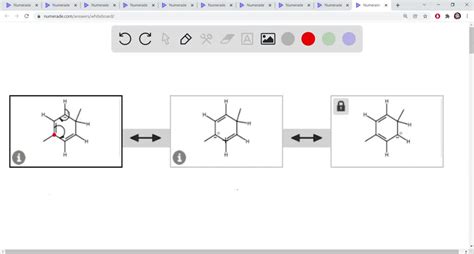 Solved Part 2 2 Points Resonance Species B Provide The Missing