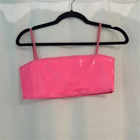 Tops Hot Pink Barbie Bra Top Poshmark