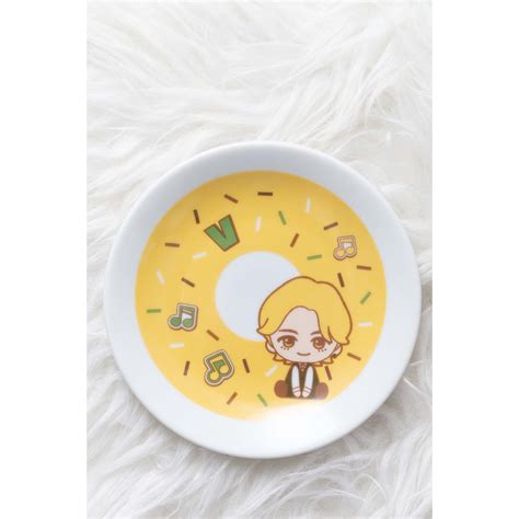 Jual Ichiban Kuji Bts Tinytan Dynamite V Donut Design Plate Shopee