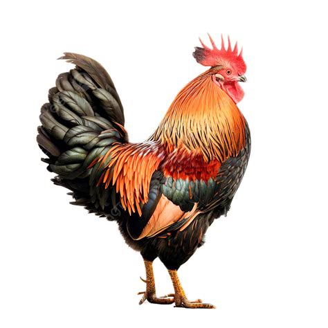 Ayam Terisolasi Pada Transparan Ayam Jantan Ayam Kokang Png Transparan Clipart Dan File Psd