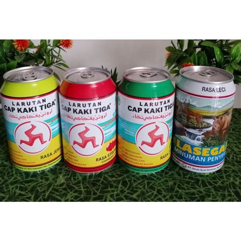 Larutan Cap Kaki Tiga Lasegar Minuman Indonesia Khas Indonesia