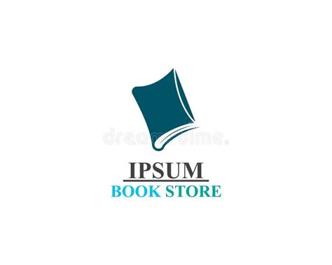 Book Store Logo Illustration Template Vector Stock Vector ...