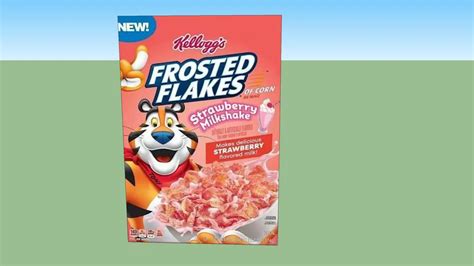 Kelloggs Frosted Flakes 3d Warehouse