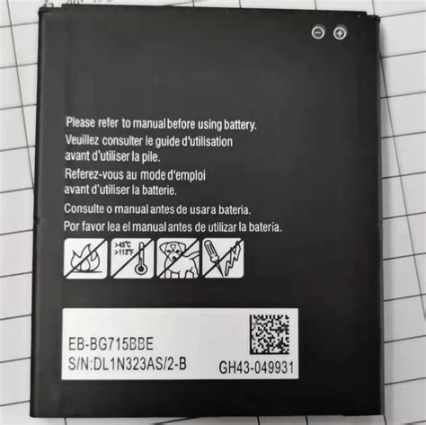 Replacement Phone Battery Eb Bg Bbe For Samsung Galaxy Xcover Pro