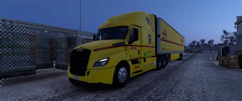 Remorque Scs Dhl Skin Ats Ets Mod Ats Mod