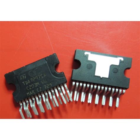 TDA7297SA TDA7297 Dual Channel Audio Power Amplifier Chip ZIP 15