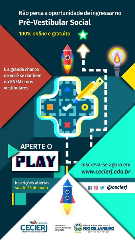 Inscrições abertas para o Pré Vestibular social TV Natividade