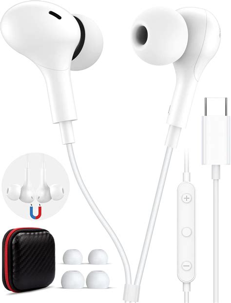 Cuffie USB C In Ear Cuffie Tipo C Per Samsung S23 S22 Ultra S21 FE A54