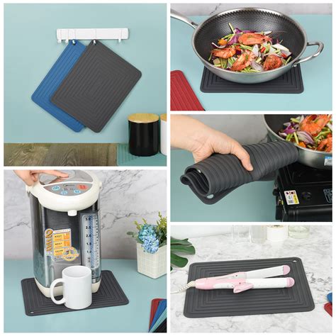 Nstezrne Trivets For Hot Dishes Silicone Trivet Hot Pads For Kitchen Trivets For Hot Pots And
