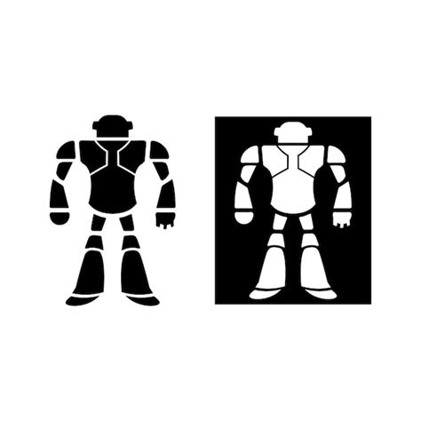 Premium Vector Robot Icon Vector