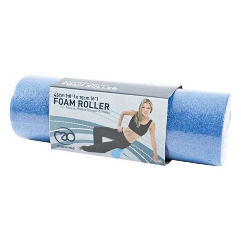 Fitness Mad Foam Rollers Blue 6 Half Length 6