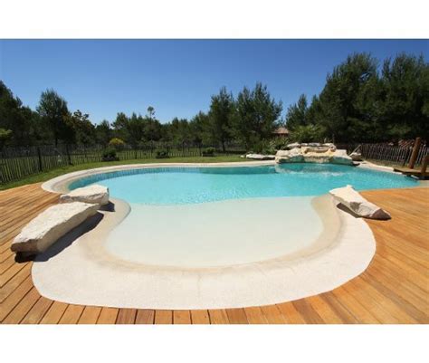 Piscine Coque Polyester Avec Plage Maison Maison Design