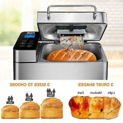 KBS Pro Stainless Steel Bread Machine 2LB 17 In 1