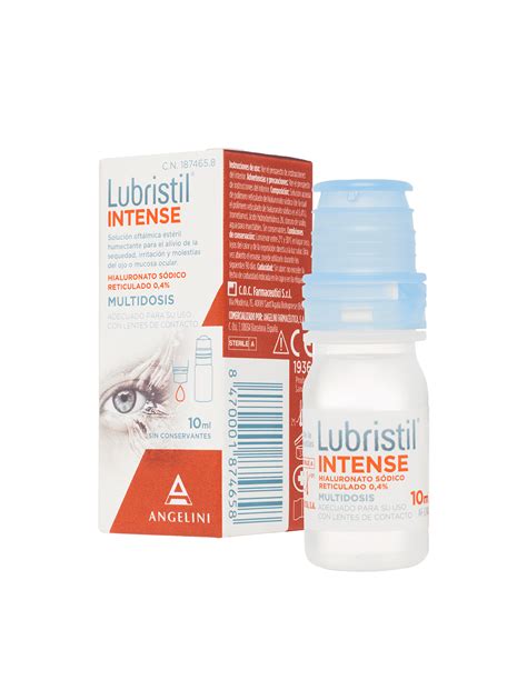 Lubristil Intense Soluci N Oft Lmica Ml