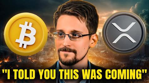 URGENT YOU HAVE NO IDEA HOW BAD THIS IS Edward Snowden XRP Prediction