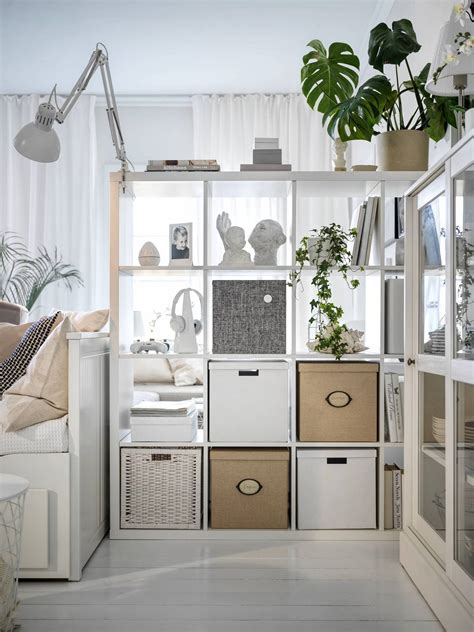 Estas estanterías de IKEA son geniales para separar ambientes y ganar