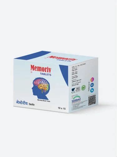 Memoriv Tablets Tab Strip At Rs Pack Tablets In Bhavnagar Id