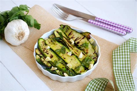 Zucchine Grigliate Ricetta Zucchine Grigliate Di Misya