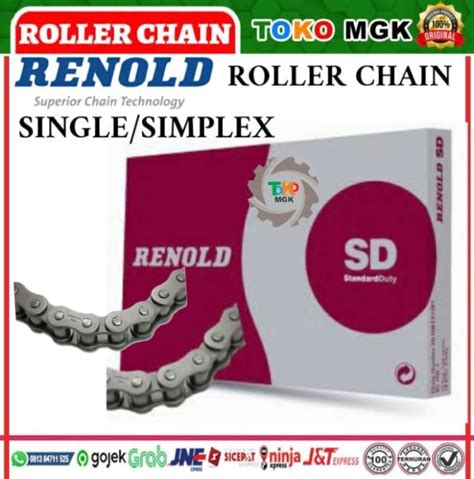 Promo Roller Chain Rs Single Renold Original Harga Jual Murah