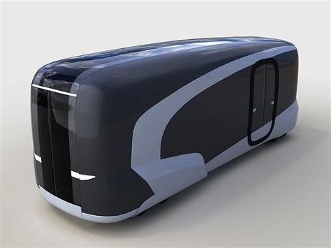 D Model Concept Bus Future Transport System Vr Ar Low Poly Cgtrader