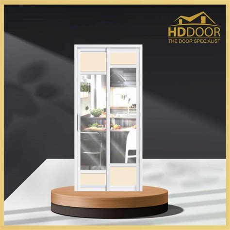 SD 7096 HDB Aluminium Slide Swing Glass Door Singapore