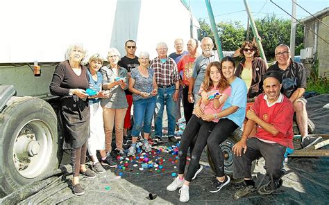 À Concarneau lassociation Un bouchon un sourire Breizh 29 remplit un